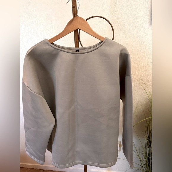 STYLEWE Long Sleeve Top Women Multiple Sizes Gray - Picture 9 of 10